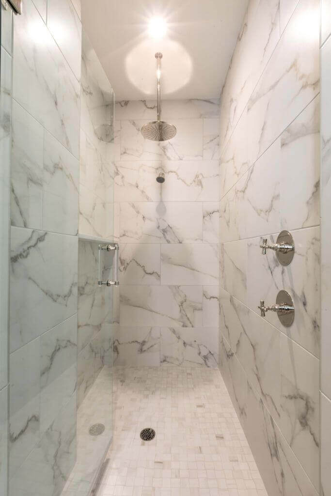 French Eclectic Design in Winter Park - shower