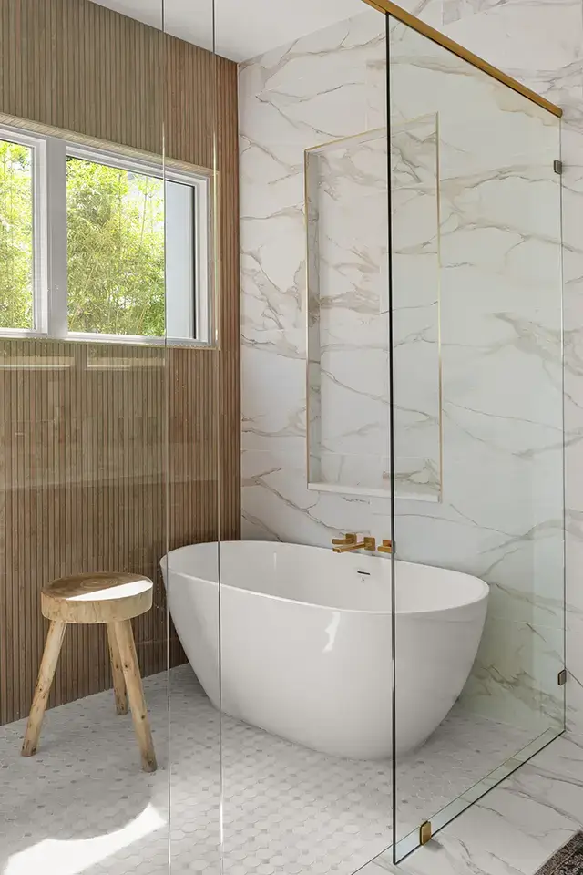 Naturally Modern Design - Master Bath (28)