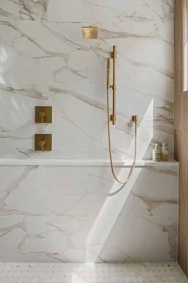 Naturally Modern Design - Master Bath (31)