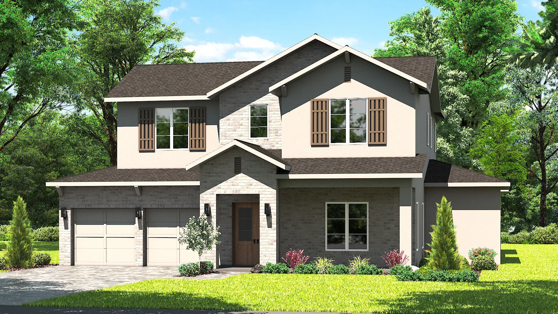 Two Story Transitional Home - Winter Park Florida